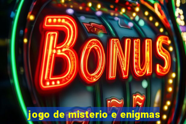 jogo de misterio e enigmas